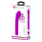 Vibrator Pretty Love Logan pentru punctul G, silicon, 10 funcții, violet