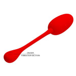 Pretty Love Knucker Roșu – 12 funcții de vibrație cu memorie