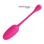 Ou vibrant din silicon Pretty Love Knucker, 12 funcții