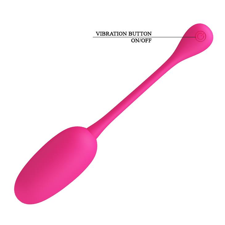 Ou vibrant din silicon Pretty Love Knucker, 12 funcții