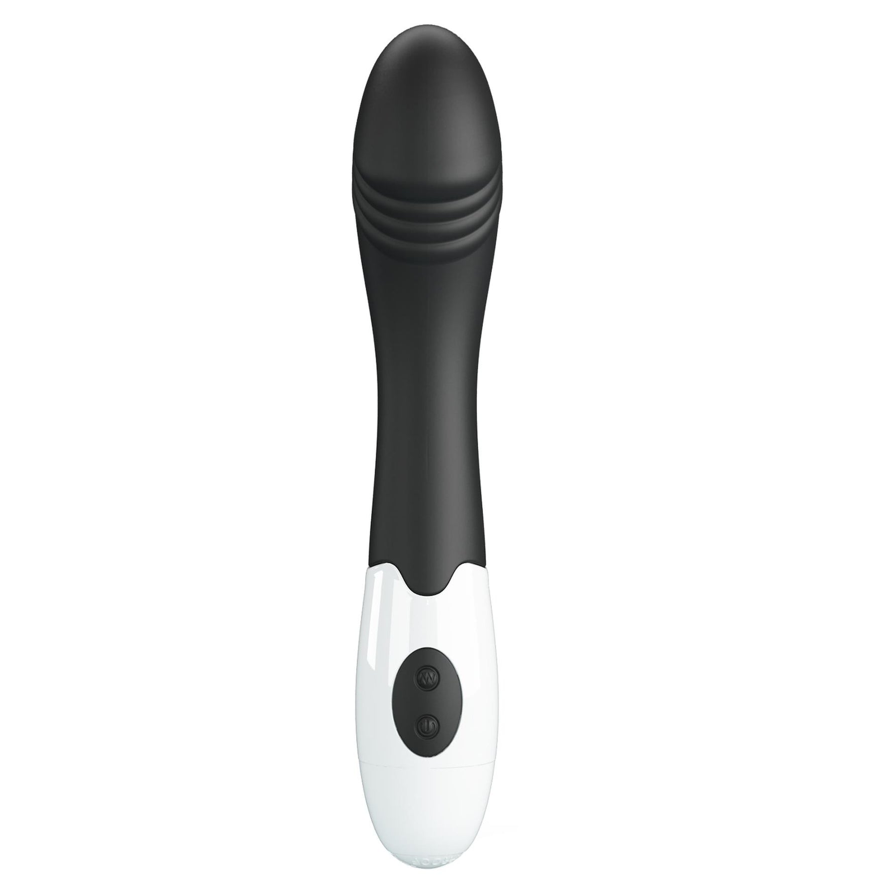 Vibrator Pretty Love Elemental Silicone pentru Punct G, Negru, 30 de Funcții