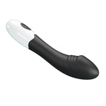 Vibrator Pretty Love Elemental Silicone pentru Punct G, Negru, 30 de Funcții