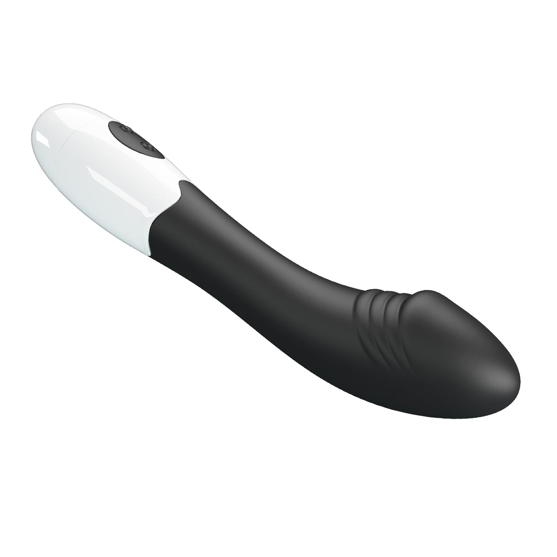 Vibrator Pretty Love Elemental Silicone pentru Punct G, Negru, 30 de Funcții