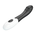 Vibrator Pretty Love Elemental Silicone pentru Punct G, Negru, 30 de Funcții
