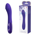 Vibrator Pretty Love Elemental Youth din silicon pentru punctul G, 30 de moduri