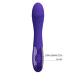 Vibrator Pretty Love Elemental Youth din silicon pentru punctul G, 30 de moduri