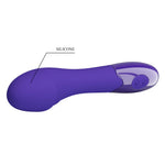 Vibrator Pretty Love Elemental Youth din silicon pentru punctul G, 30 de moduri