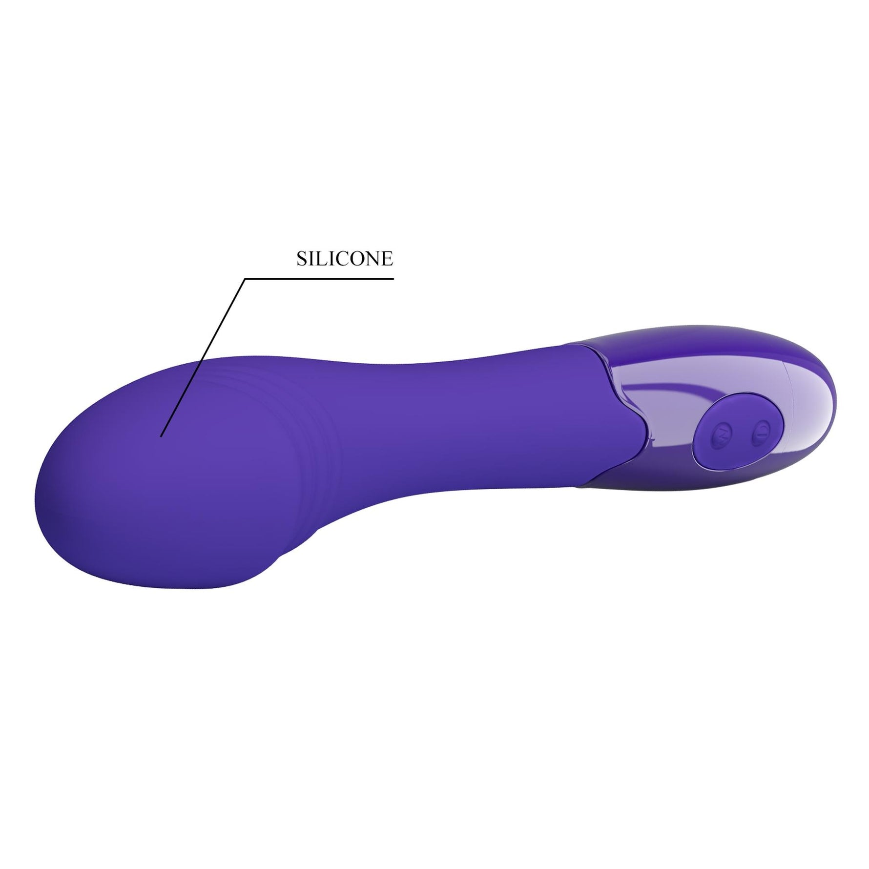 Vibrator Pretty Love Elemental Youth din silicon pentru punctul G, 30 de moduri