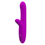 Vibrator Pretty Love Angelique pentru punctul G, silicon violet, USB