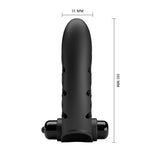 Husă de deget Pretty Love Honey Finger Bunny din silicon, 10 vibrații