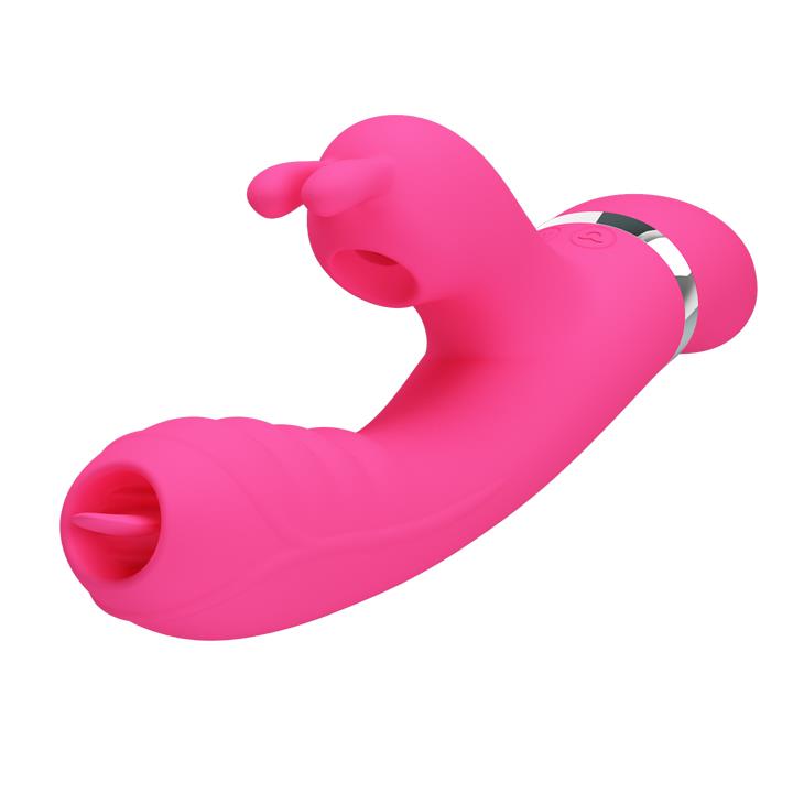 Vibrator Pretty Love Phoenix pentru sugere și lingerea iepurașului