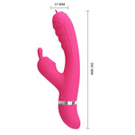 Vibrator Pretty Love Phoenix pentru sugere și lingerea iepurașului