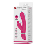 Vibrator Pretty Love Phoenix pentru sugere și lingerea iepurașului