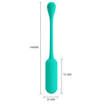 Pretty Love Lechies Dream Chaser Vibrator Ou Verde cu Telecomandă