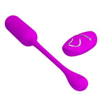 Ou vibrant wireless din silicon Pretty Love Lechies cu telecomandă