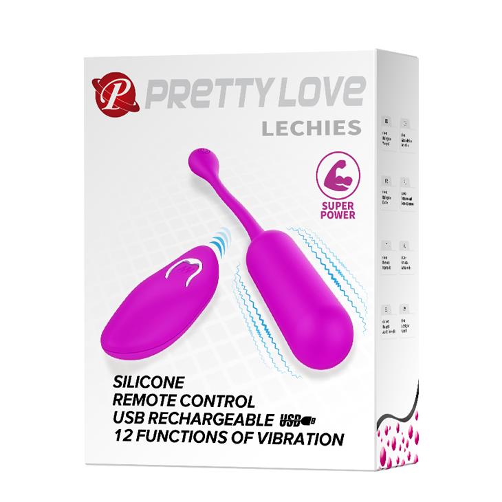Ou vibrant wireless din silicon Pretty Love Lechies cu telecomandă