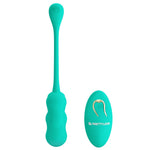 Ou vibrant Pretty Love Leshy Dream Chaser din silicon verde cu telecomandă