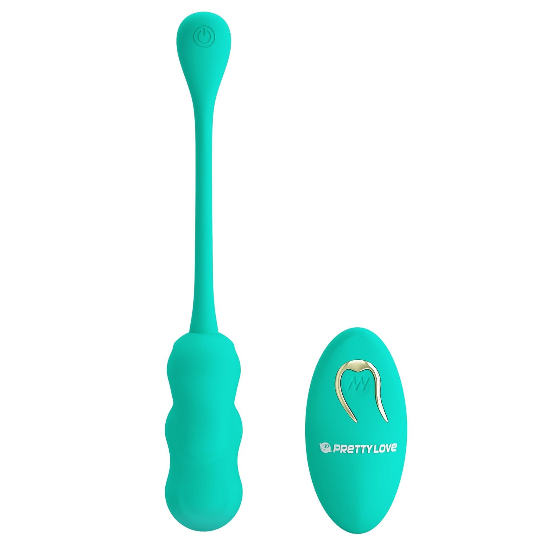 Ou vibrant Pretty Love Leshy Dream Chaser din silicon verde cu telecomandă
