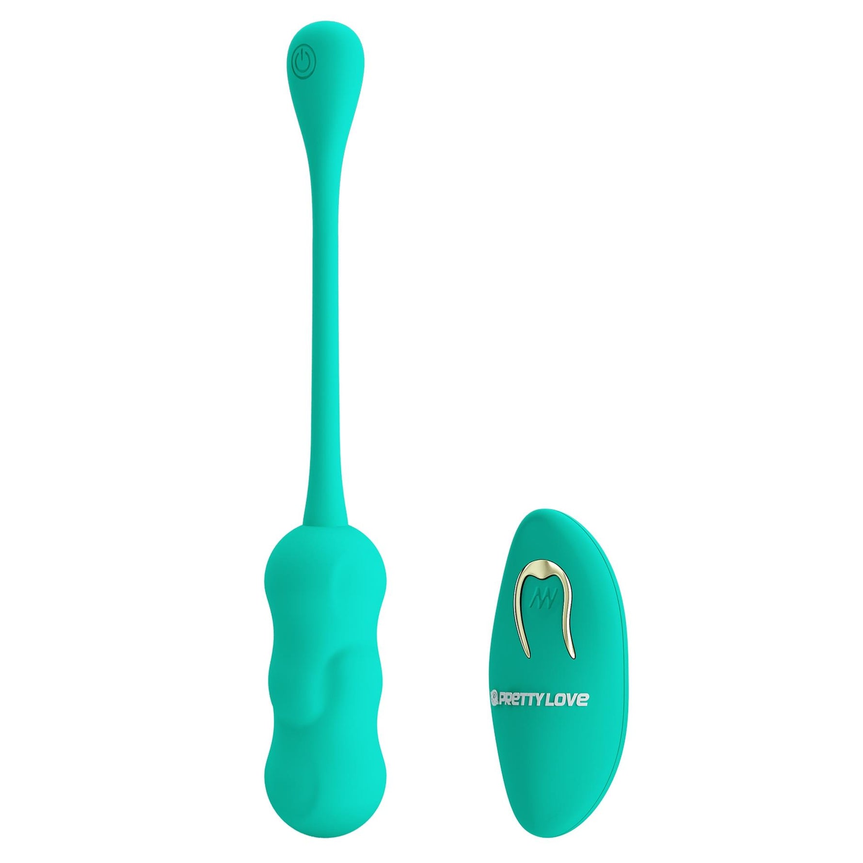 Ou vibrant Pretty Love Leshy Dream Chaser din silicon verde cu telecomandă