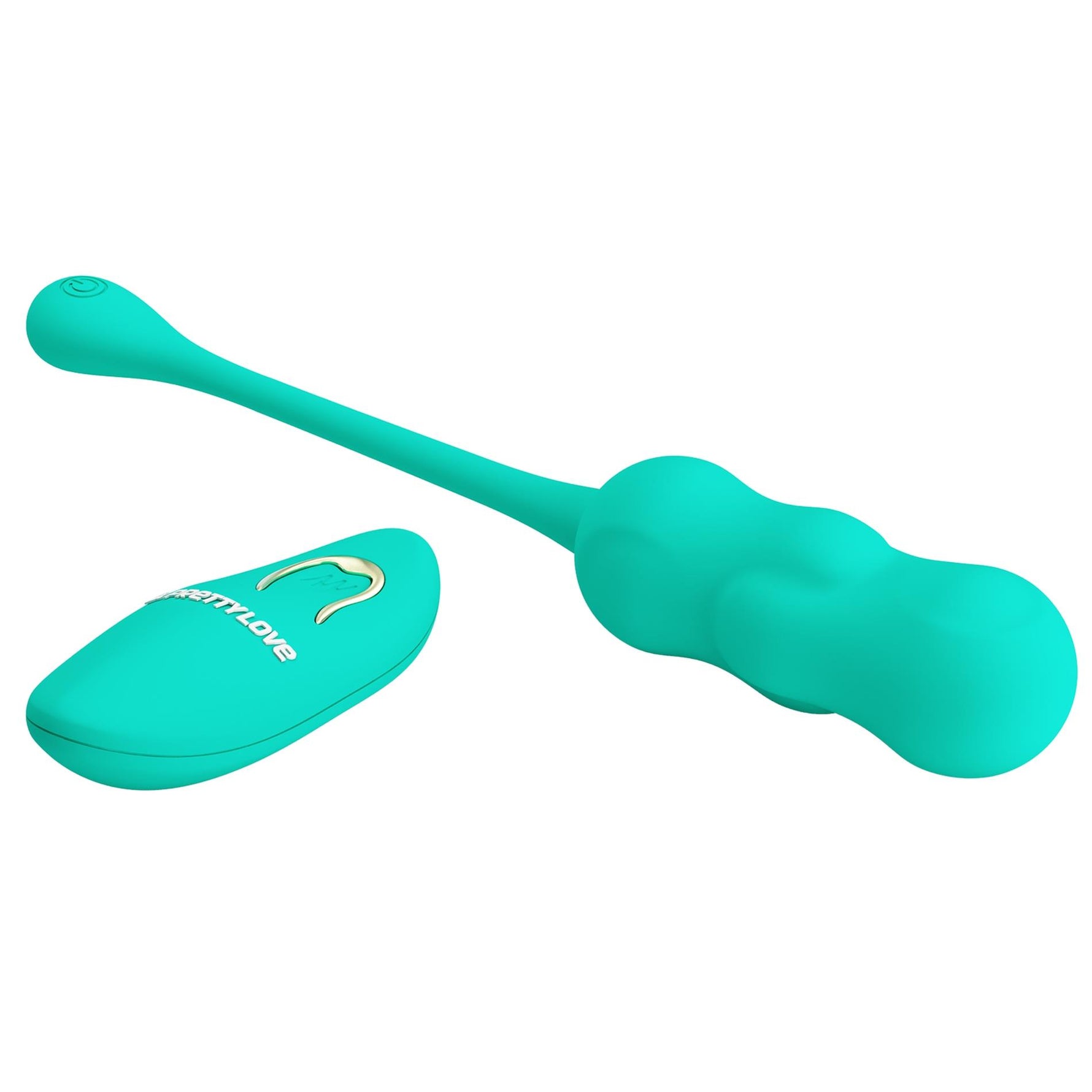 Ou vibrant Pretty Love Leshy Dream Chaser din silicon verde cu telecomandă
