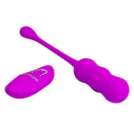 Ou vibrant wireless din silicon Pretty Love Leshy cu telecomandă