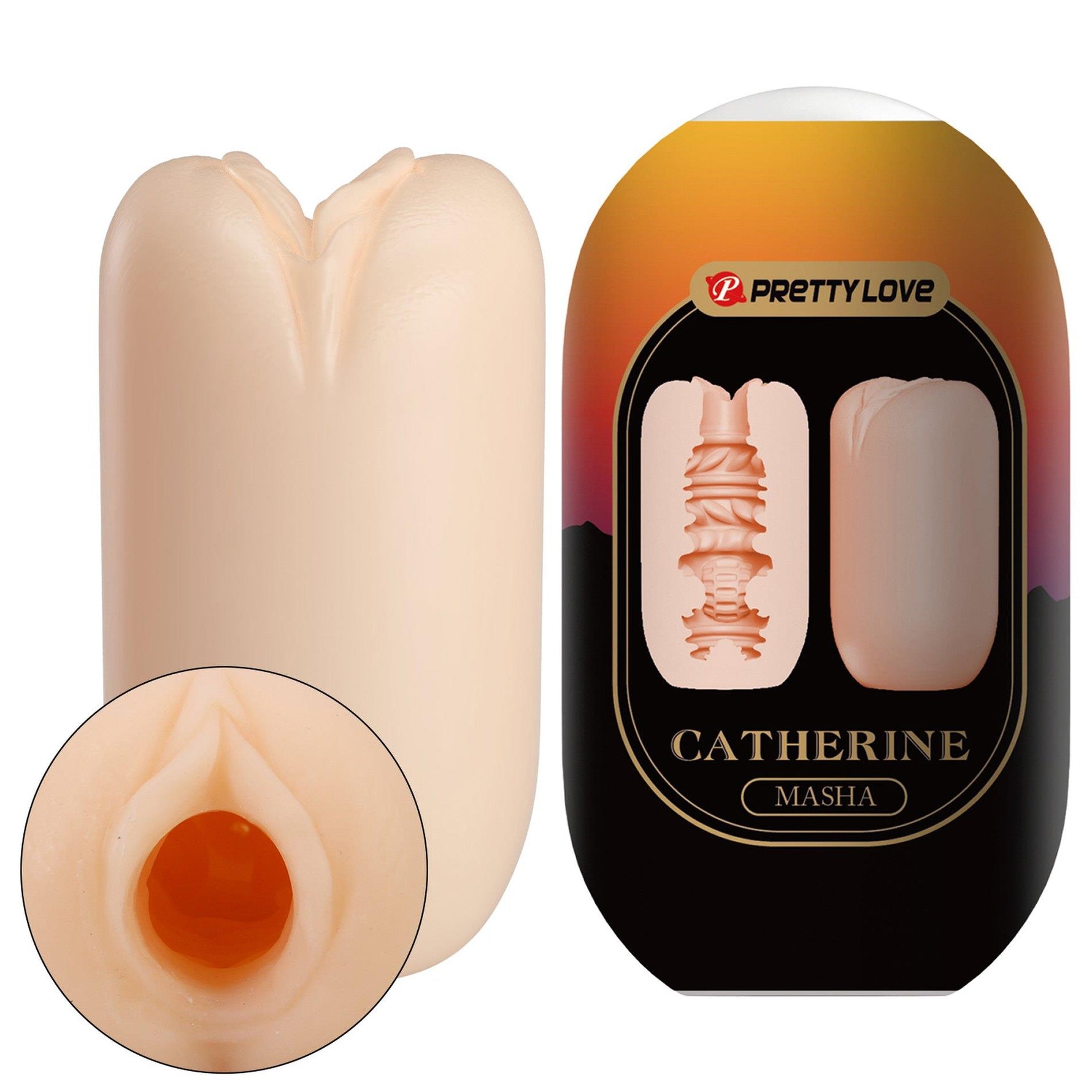 Masturbator flexibil Pretty Love Catherine Masha TPR
