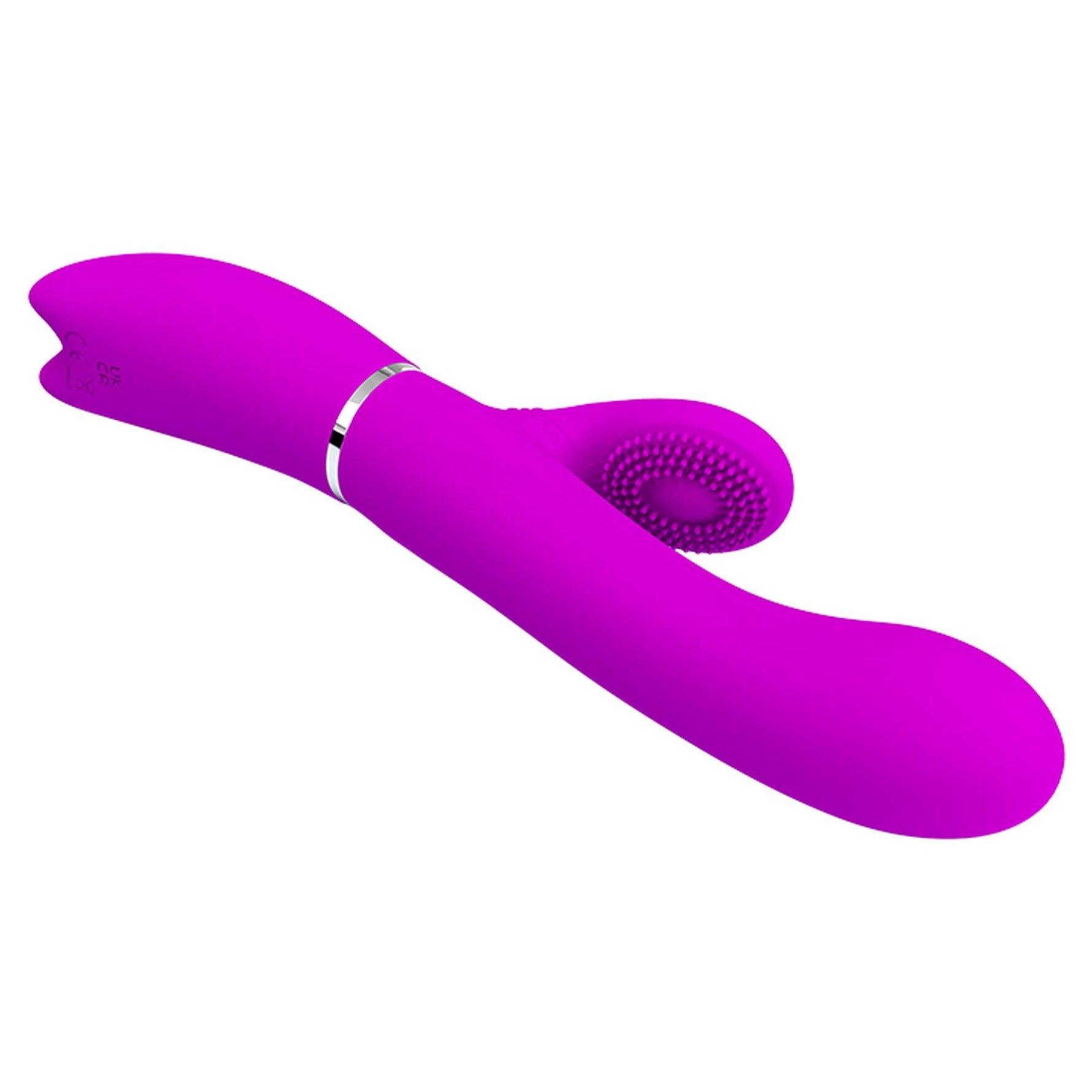 Vibrator clitoridian Pretty Love pentru punctul G, silicon, cu 12 vibrații, USB