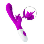 Vibrator Pretty Love Moth Butterfly cu 12 vibrații și 3 moduri de linge
