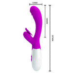 Vibrator Pretty Love Moth Butterfly cu 12 vibrații și 3 moduri de linge