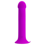 Vibrator anal Pretty Love Murray, mov, cu 12 vibrații, ventuză