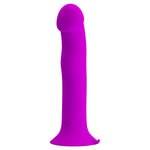 Vibrator anal Pretty Love Murray, mov, cu 12 vibrații, ventuză