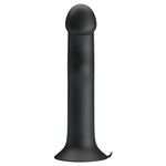Vibrator anal Pretty Love Murray, negru, cu ventuză și 12 vibrații