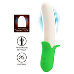 Vibrator USB pentru punctul G din silicon Pretty Love Banana Knight