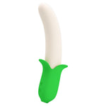Vibrator USB pentru punctul G din silicon Pretty Love Banana Knight