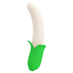 Vibrator USB pentru punctul G din silicon Pretty Love Banana Knight