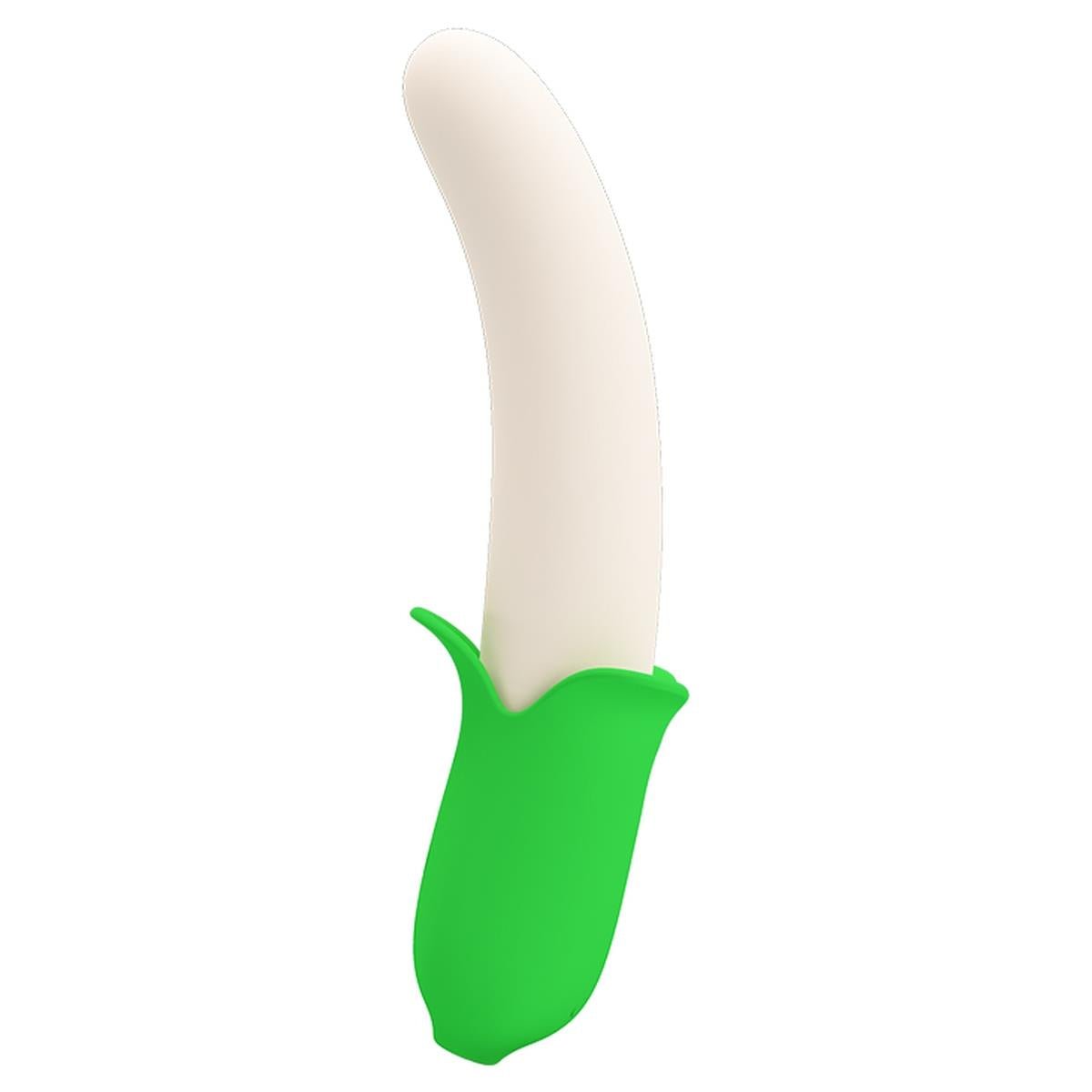 Vibrator USB pentru punctul G din silicon Pretty Love Banana Knight