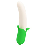 Vibrator USB pentru punctul G din silicon Pretty Love Banana Knight