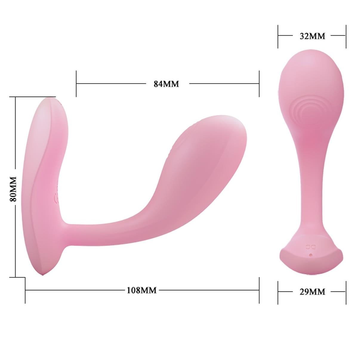 Vibrator Pretty Love Baird pentru punct G cu aplicație cu 12 funcții