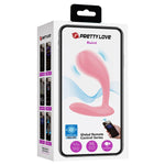 Vibrator Pretty Love Baird pentru punct G cu aplicație cu 12 funcții