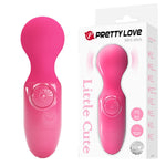 Pretty Love - Mini masaj vibrator USB din silicon, impermeabil