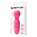 Pretty Love - Mini masaj vibrator USB din silicon, impermeabil