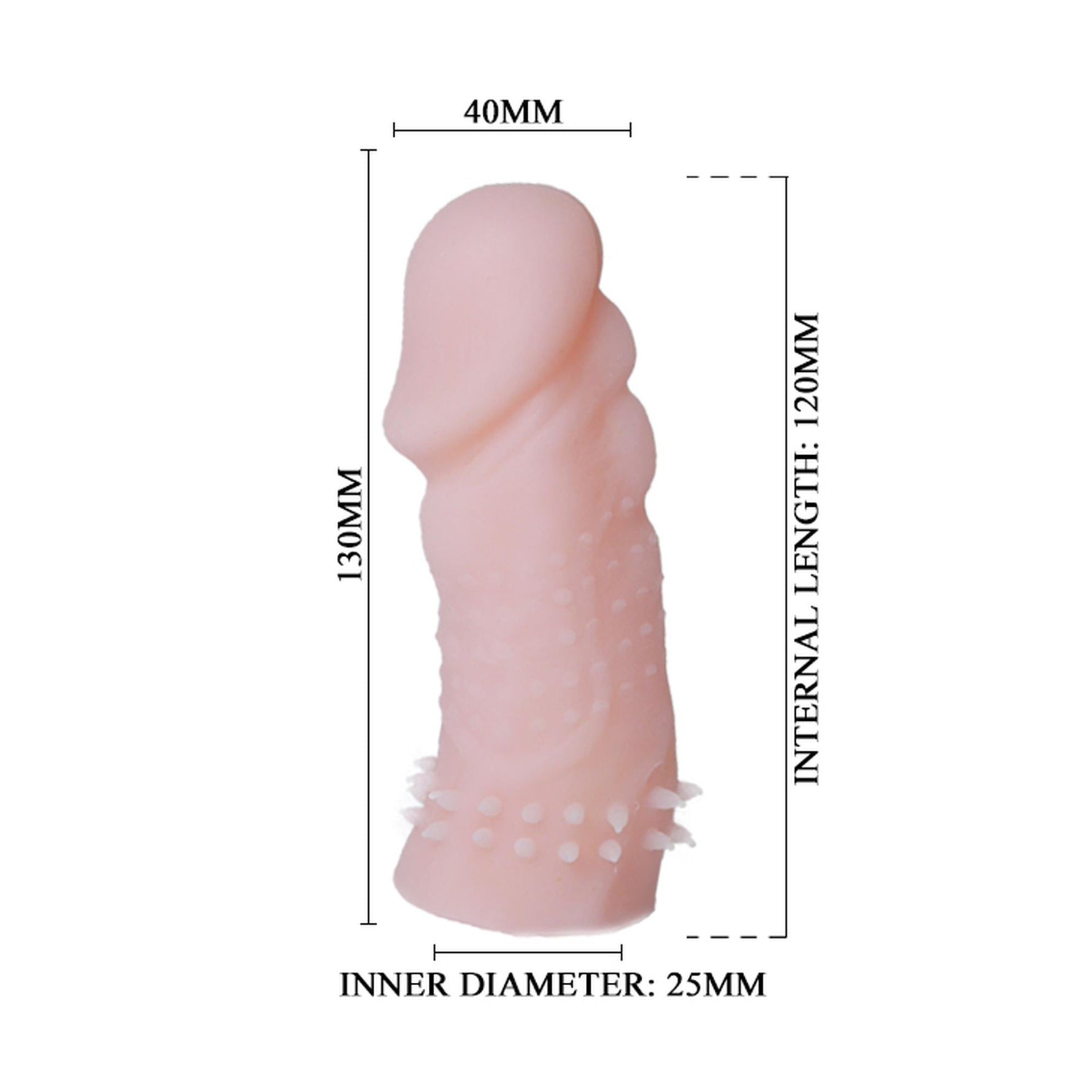 Extensor de penis Baile Wolftooth Lumpy Stringy