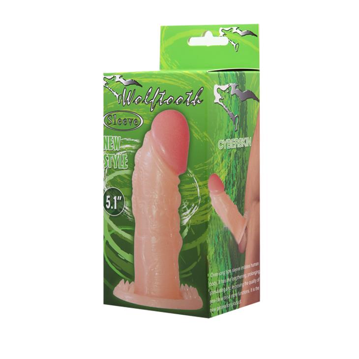 Extensor de penis flexibil din cauciuc Baile Wolftooth