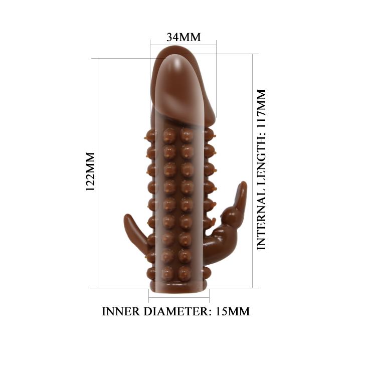 Extensie cu gel Baile Bunny, culoarea pielii, 12 cm