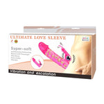 Extensie vibratoare Baile UltimateLove roz cu 10 funcții