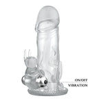 Extensor vibrant pentru penis Baile Brave Man Bunny