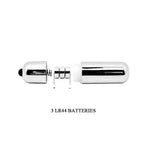 Extensie vibratoare din silicon Baile Brave Man, transparentă, 14 cm