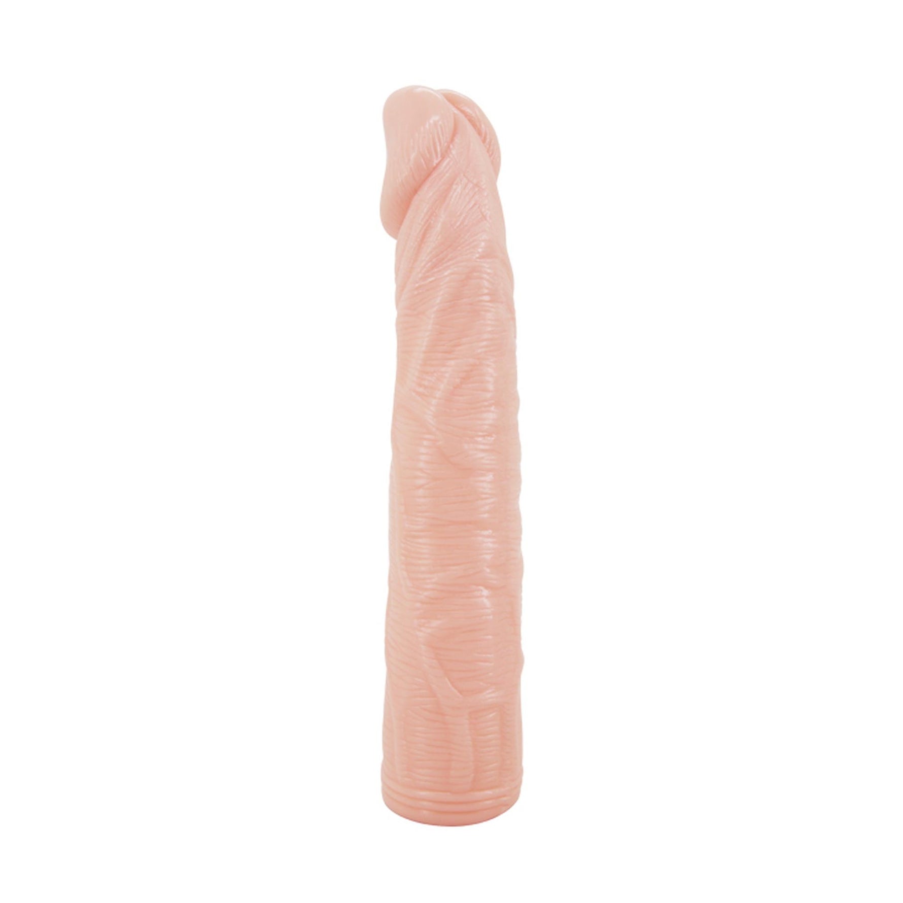 Extensor de penis realist cu încălzire Baile Deep Love, culoarea pielii