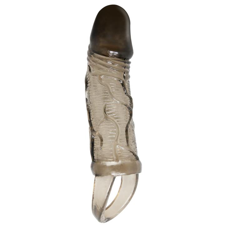 Pretty Love Brayden Extensor de penis transparent texturat