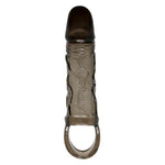 Pretty Love Brayden Extensor de penis transparent texturat